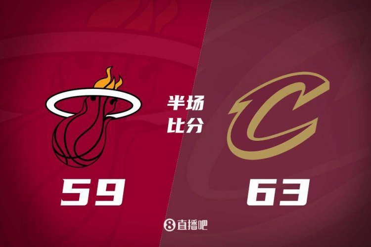 熱火發(fā)力打出13-0！半場落后騎士4分 阿德巴約16+5 米切爾13分